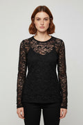 Schumacher Damen Top Schwarz Größe L