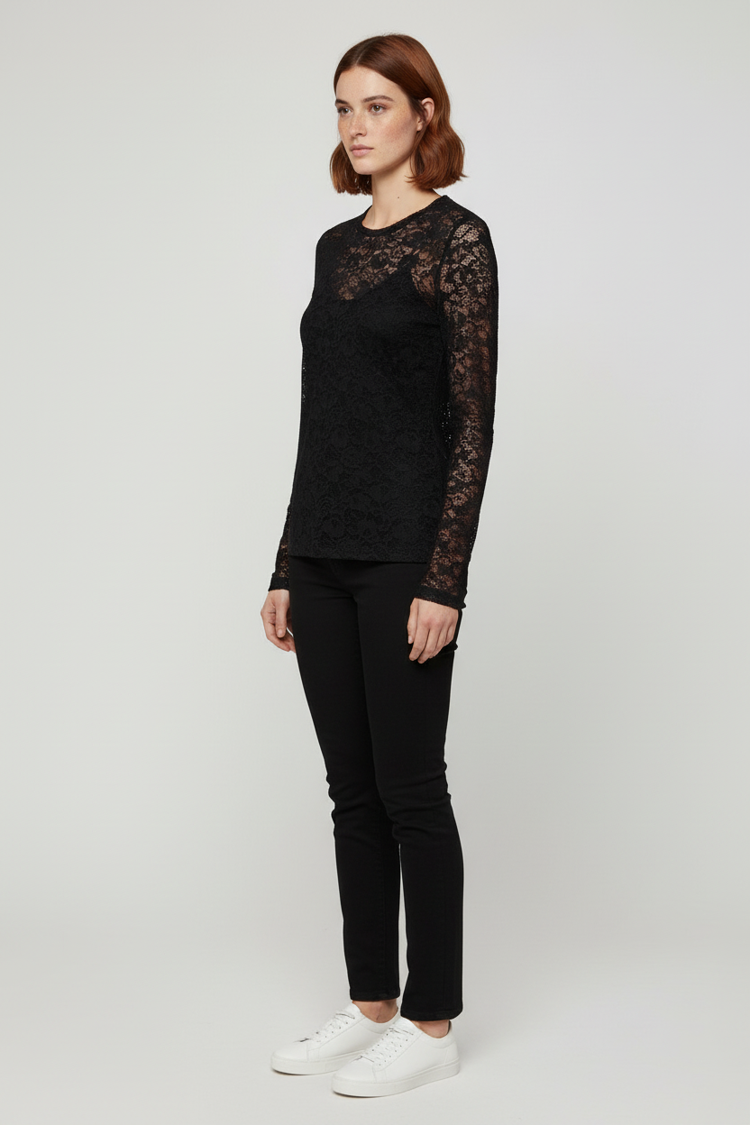 Schumacher Damen Top Schwarz Größe L