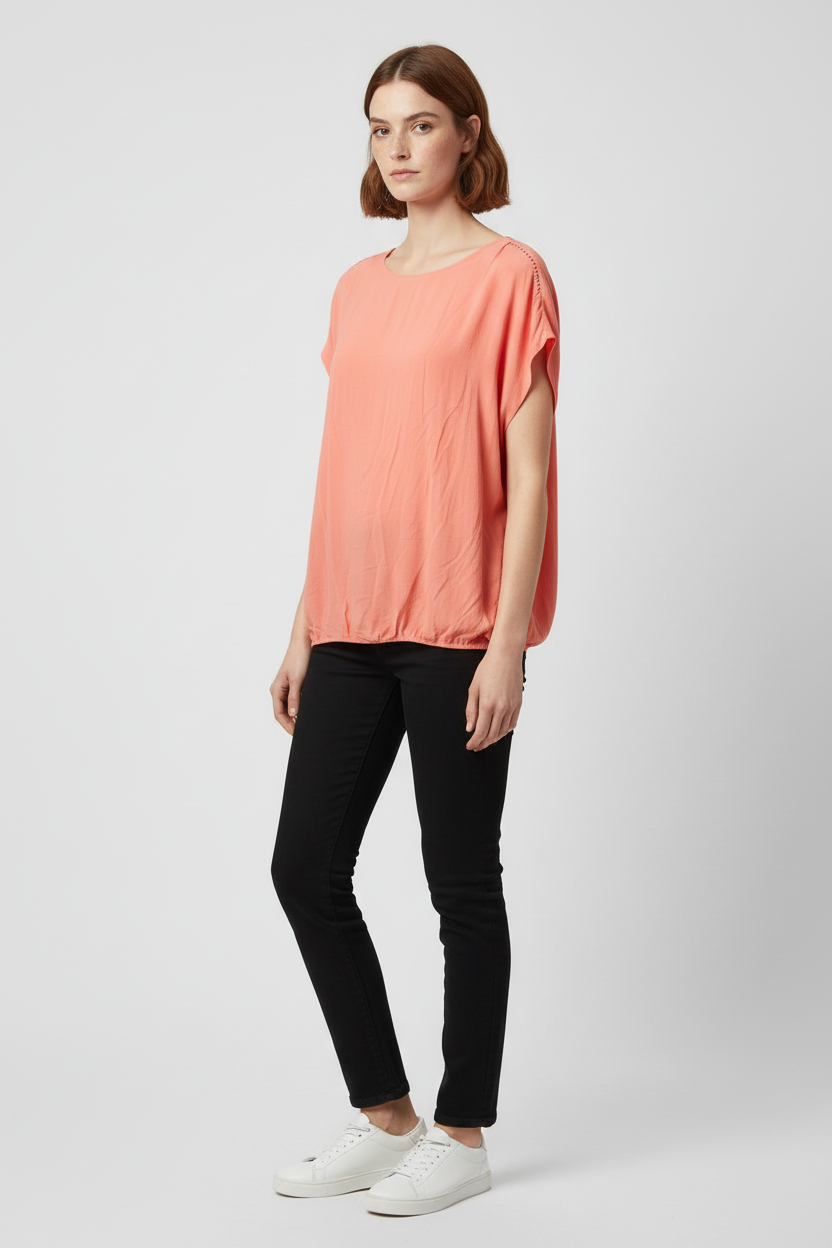 Soyaconcept Damen Top Pink Größe 2XL