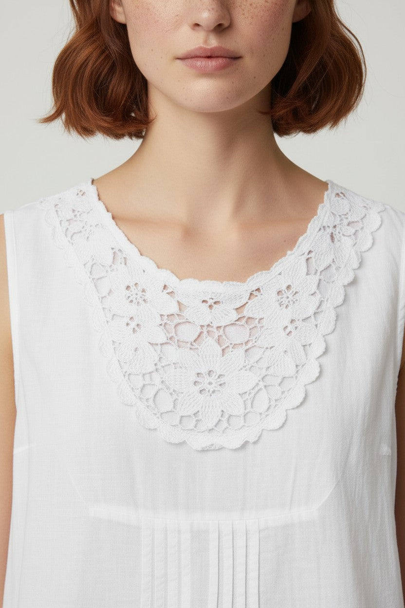 Tuffy Damen Top Weiß Größe XXL