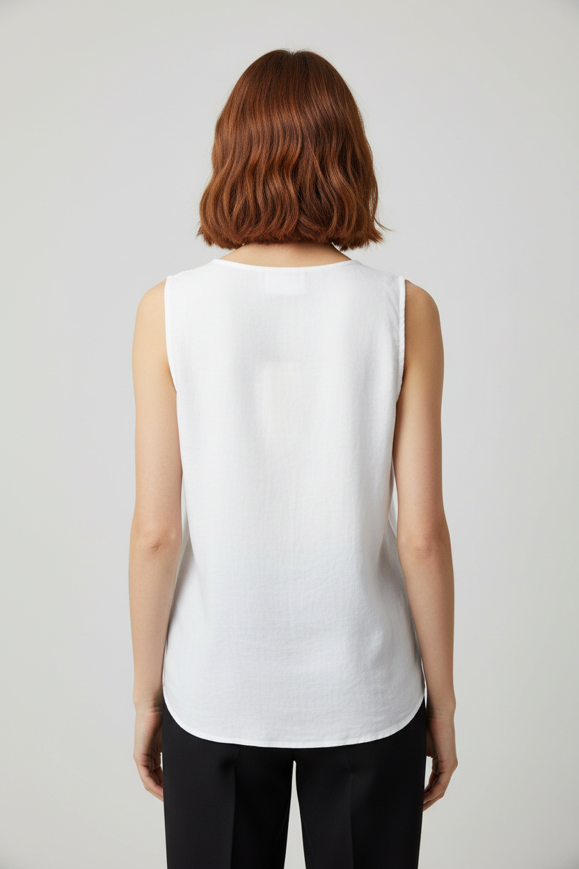 Tuffy Damen Top Weiß Größe XXL