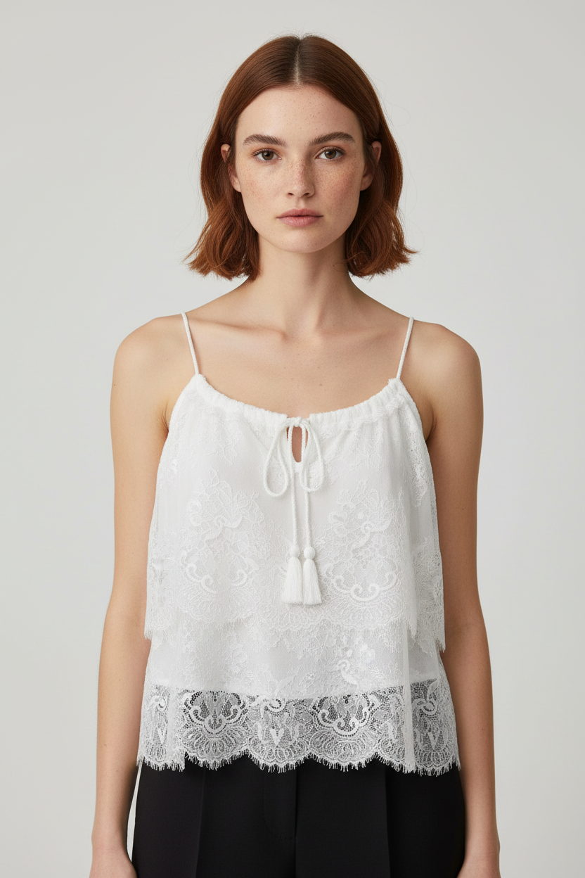 United Colors of Benetton Damen Top Weiß Größe S