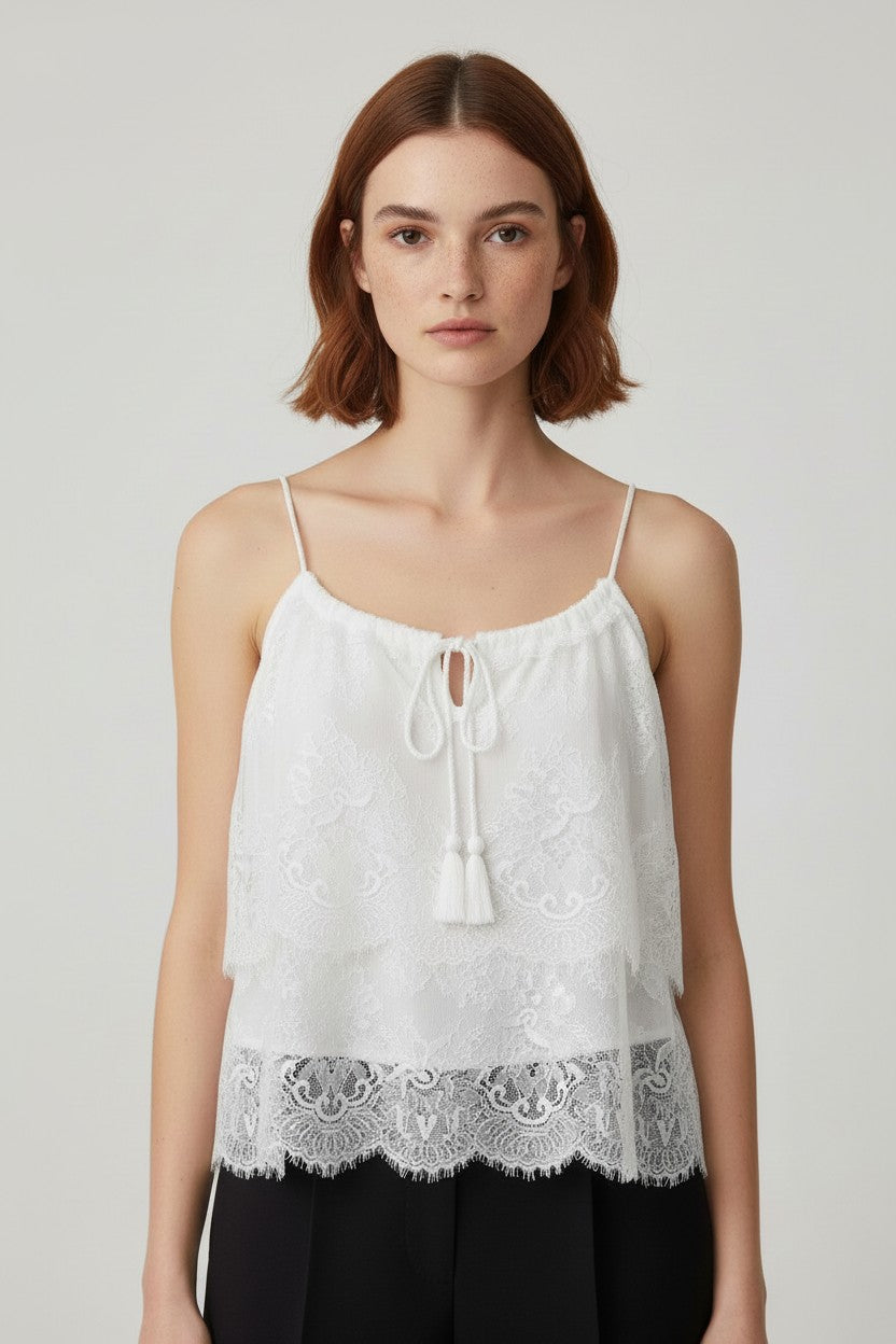 United Colors of Benetton Damen Top Weiß Größe S