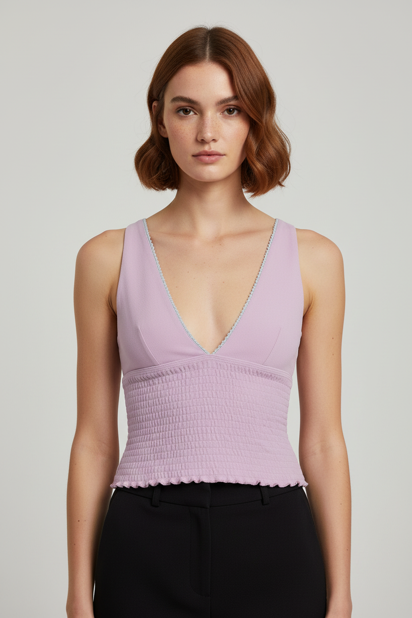 Urban Outfitters Damen Top Lila Größe XS