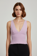 Urban Outfitters Damen Top Lila Größe XS