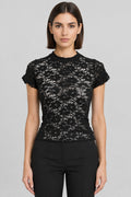 Bershka Damen Top Schwarz Größe XS
