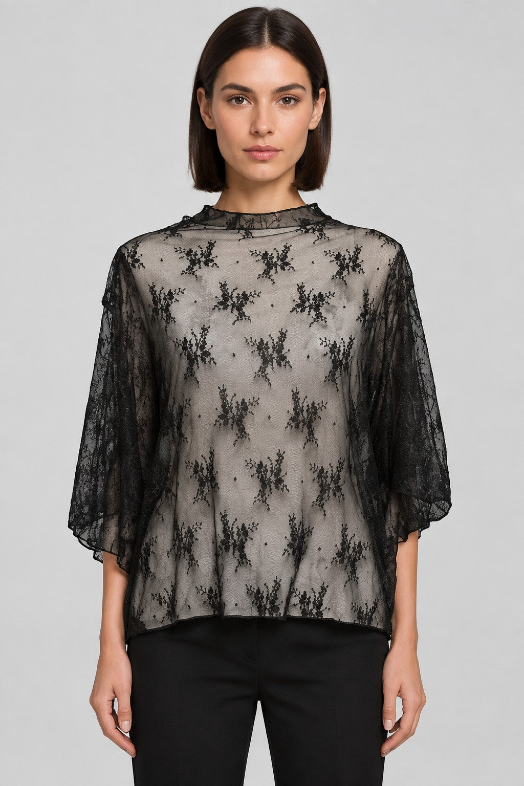 Cider Damen Top Schwarz Größe 2XL