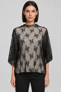 Cider Damen Top Schwarz Größe 2XL
