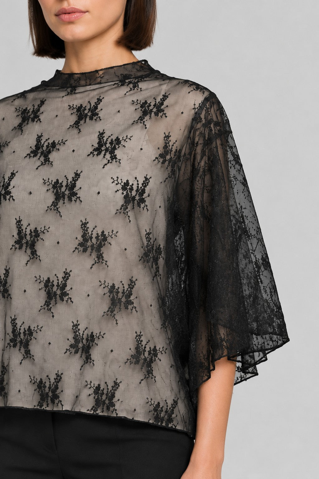 Cider Damen Top Schwarz Größe 2XL