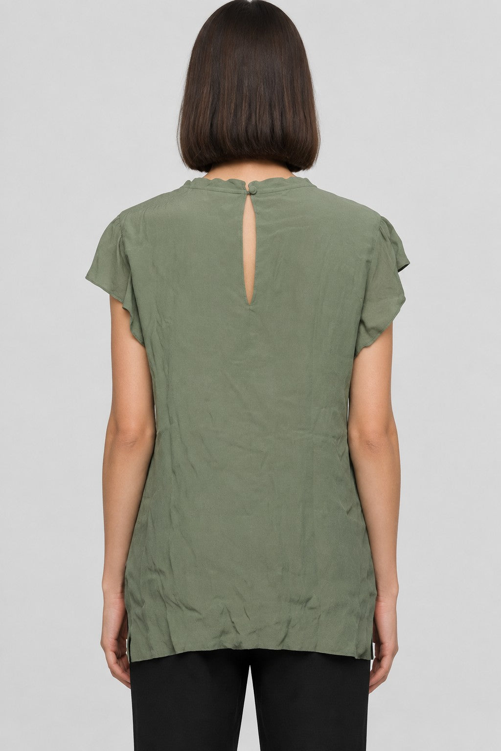 ESPRIT Damen Top Grün Größe XXL