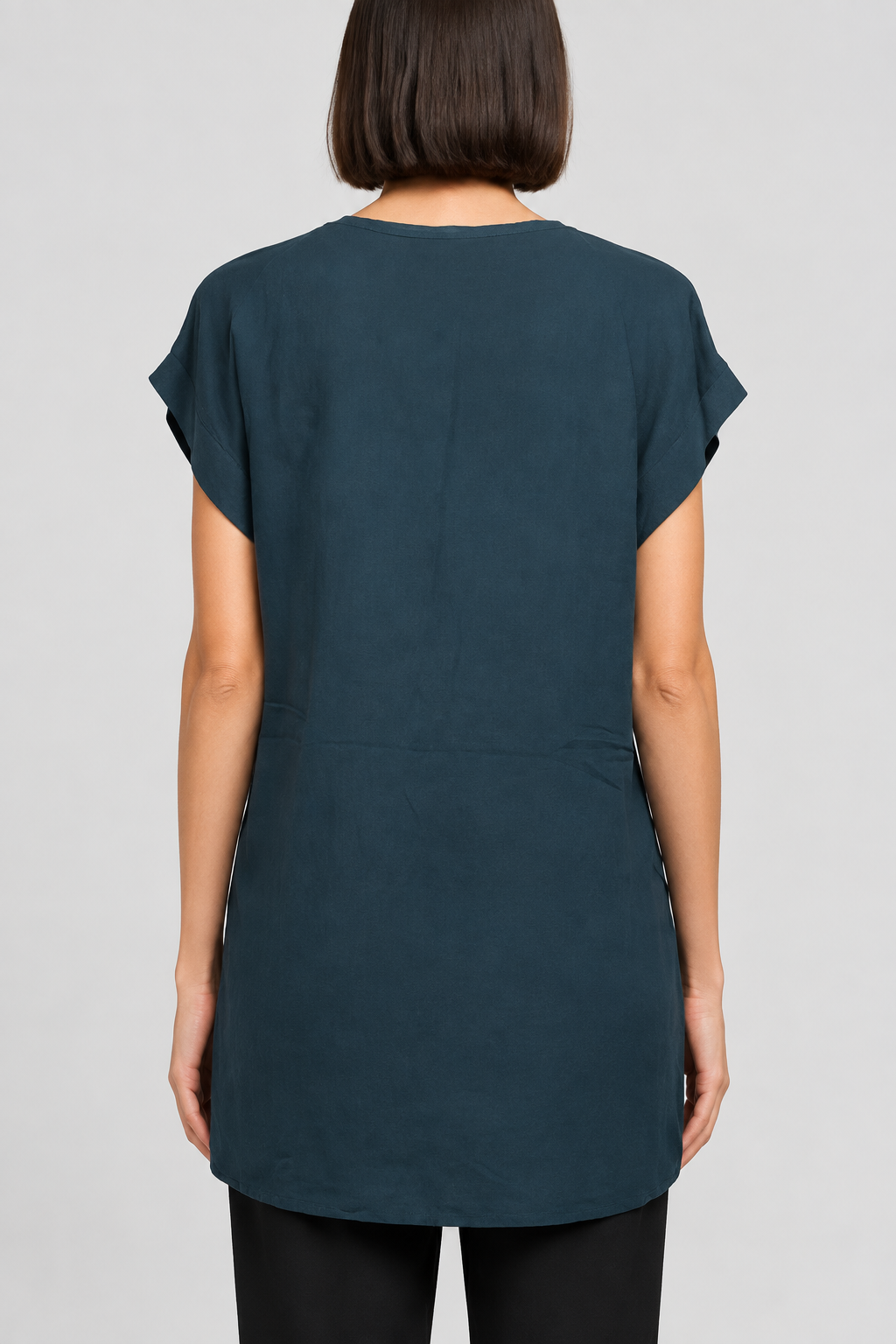 ESPRIT Damen Top Petrol Größe XXL