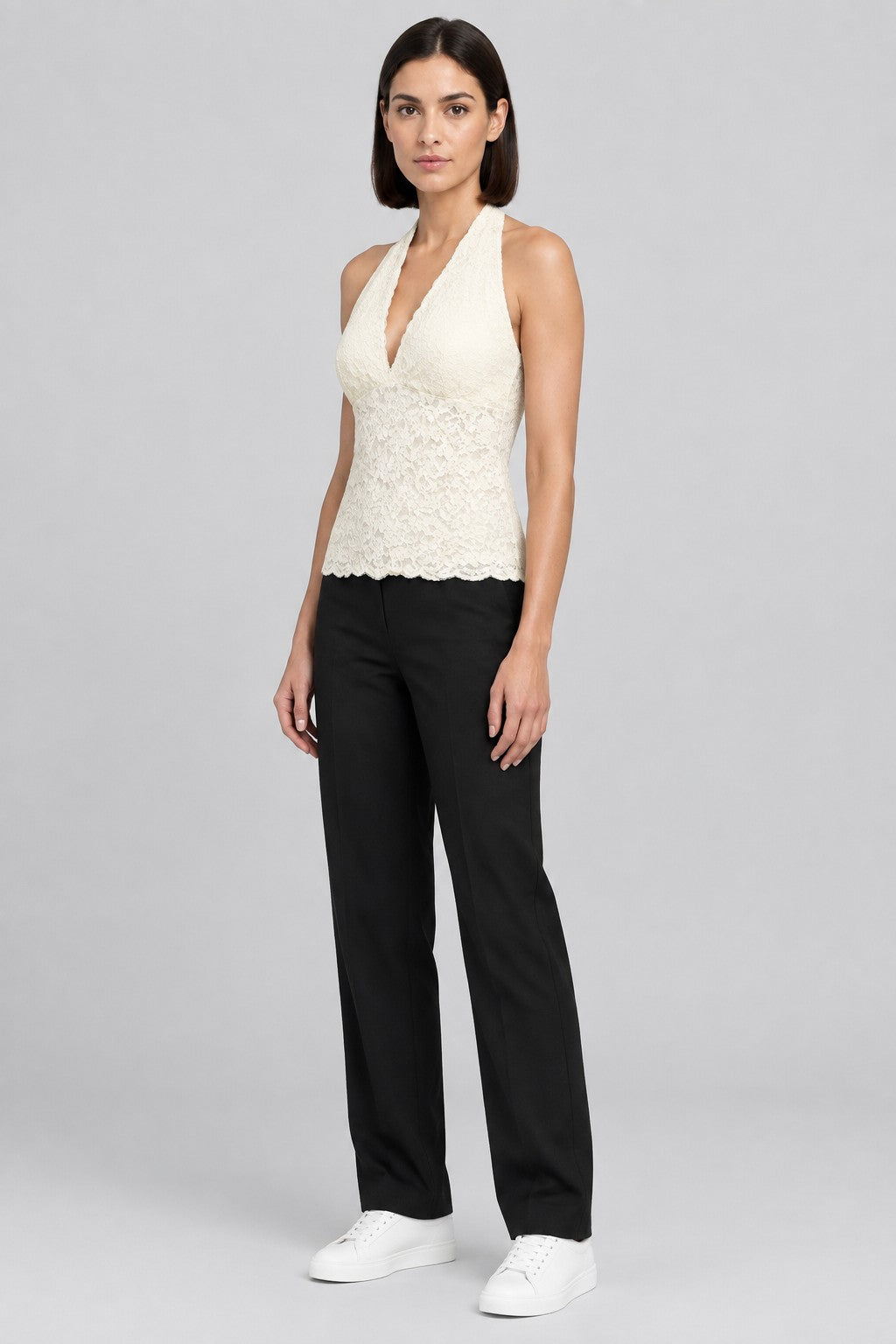 Gina Tricot Damen Top Gelb Größe XL