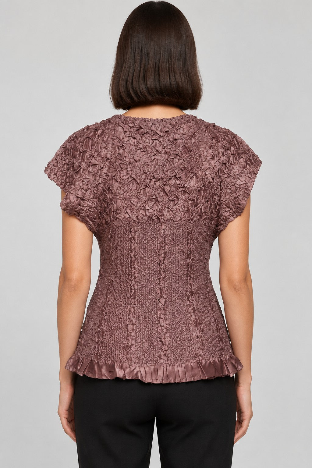 Kriss Damen Top Lila Größe M/L