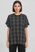 Lauren Ralph Lauren Damen Top Schwarz Weiß Größe XL