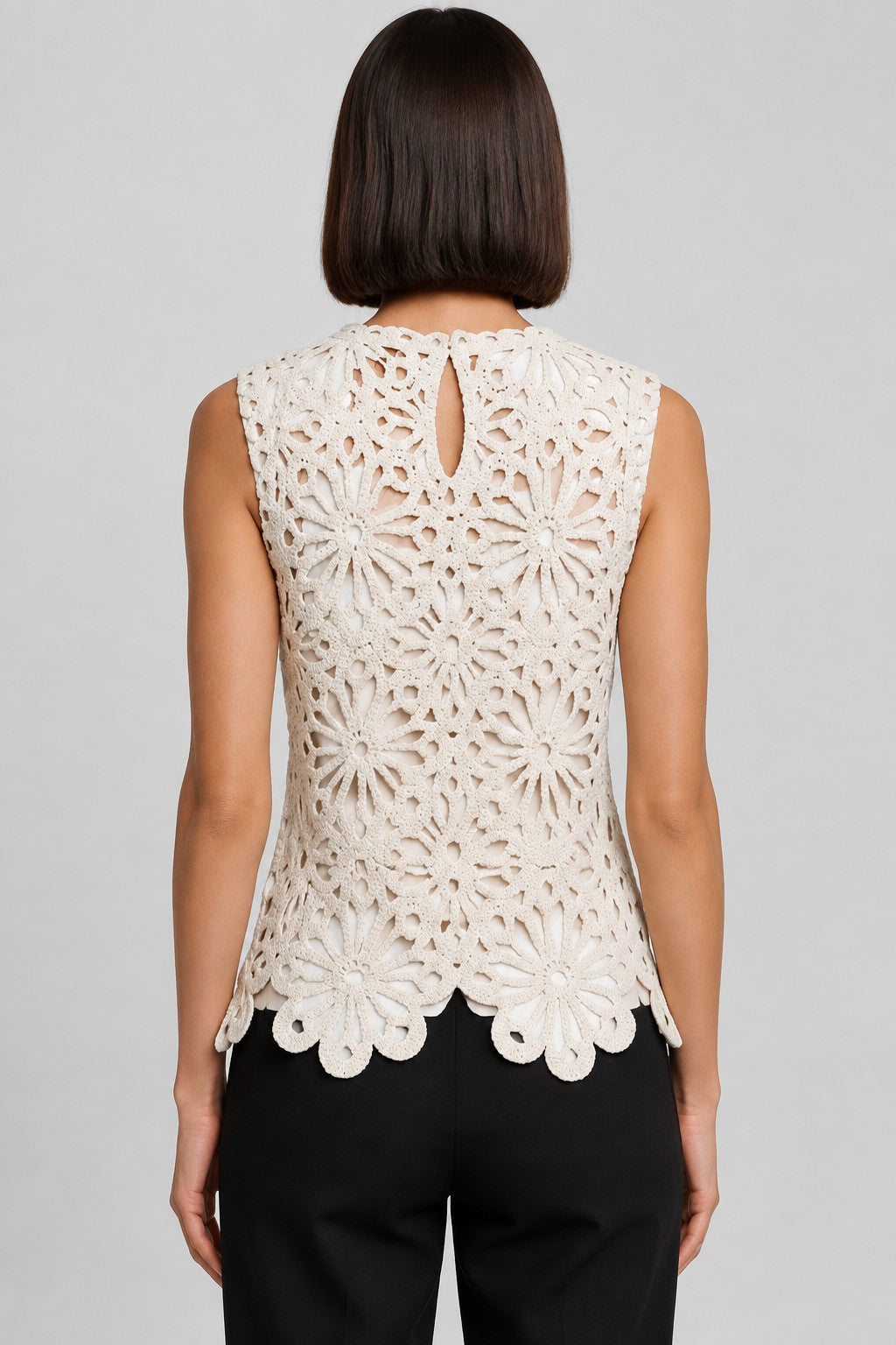 ONLY Damen Top Beige Größe L