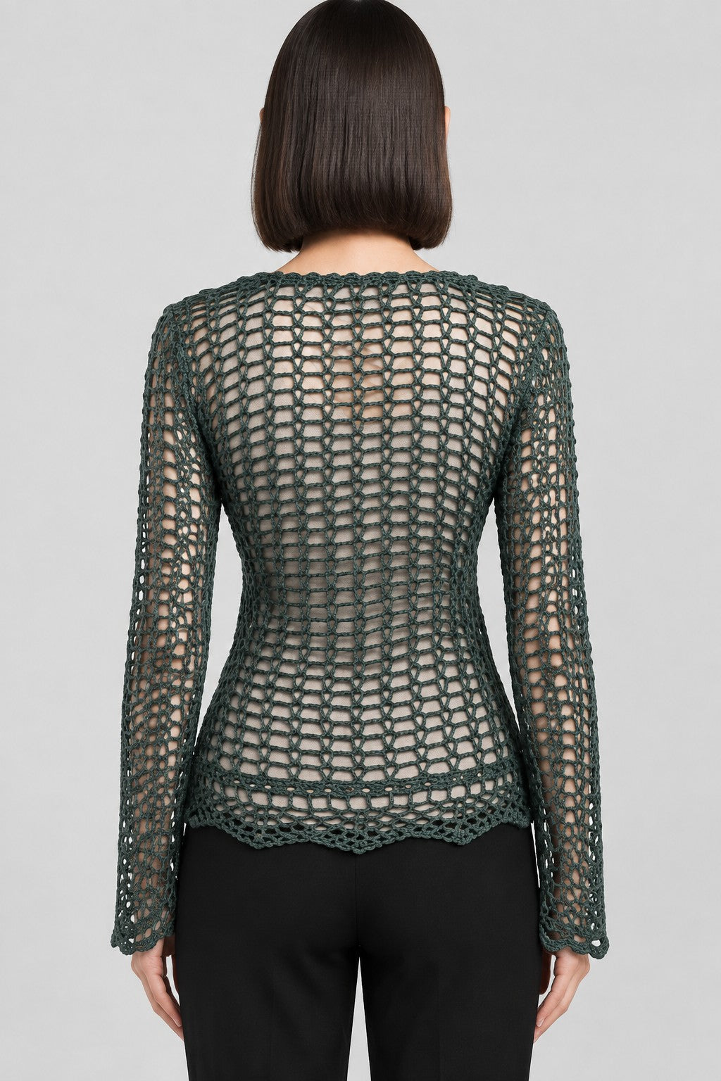 Ren Moda Damen Top Grün Größe XL/XXL