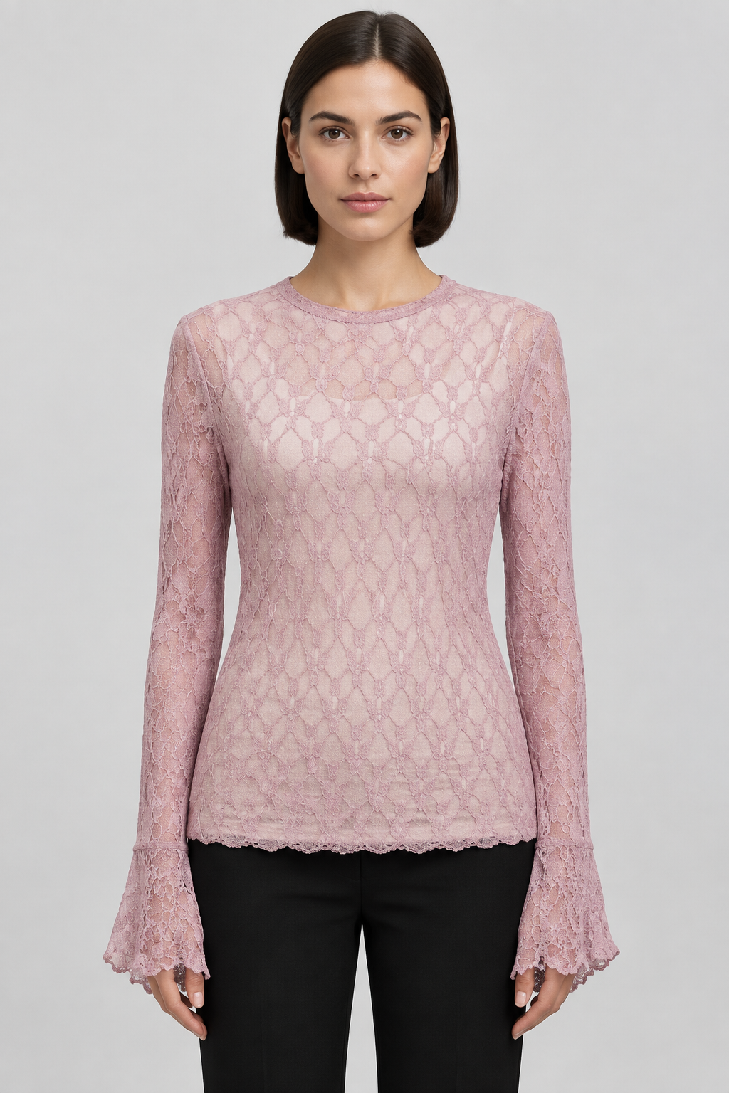 Reserved Damen Top Lila Größe L