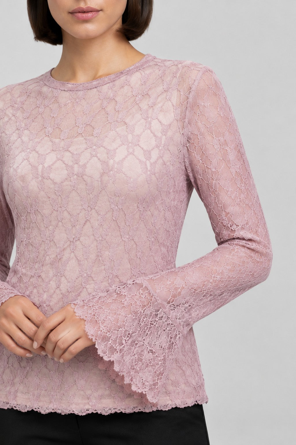 Reserved Damen Top Lila Größe L