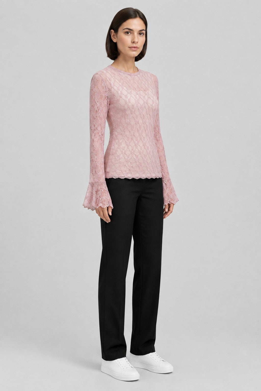 Reserved Damen Top Lila Größe L