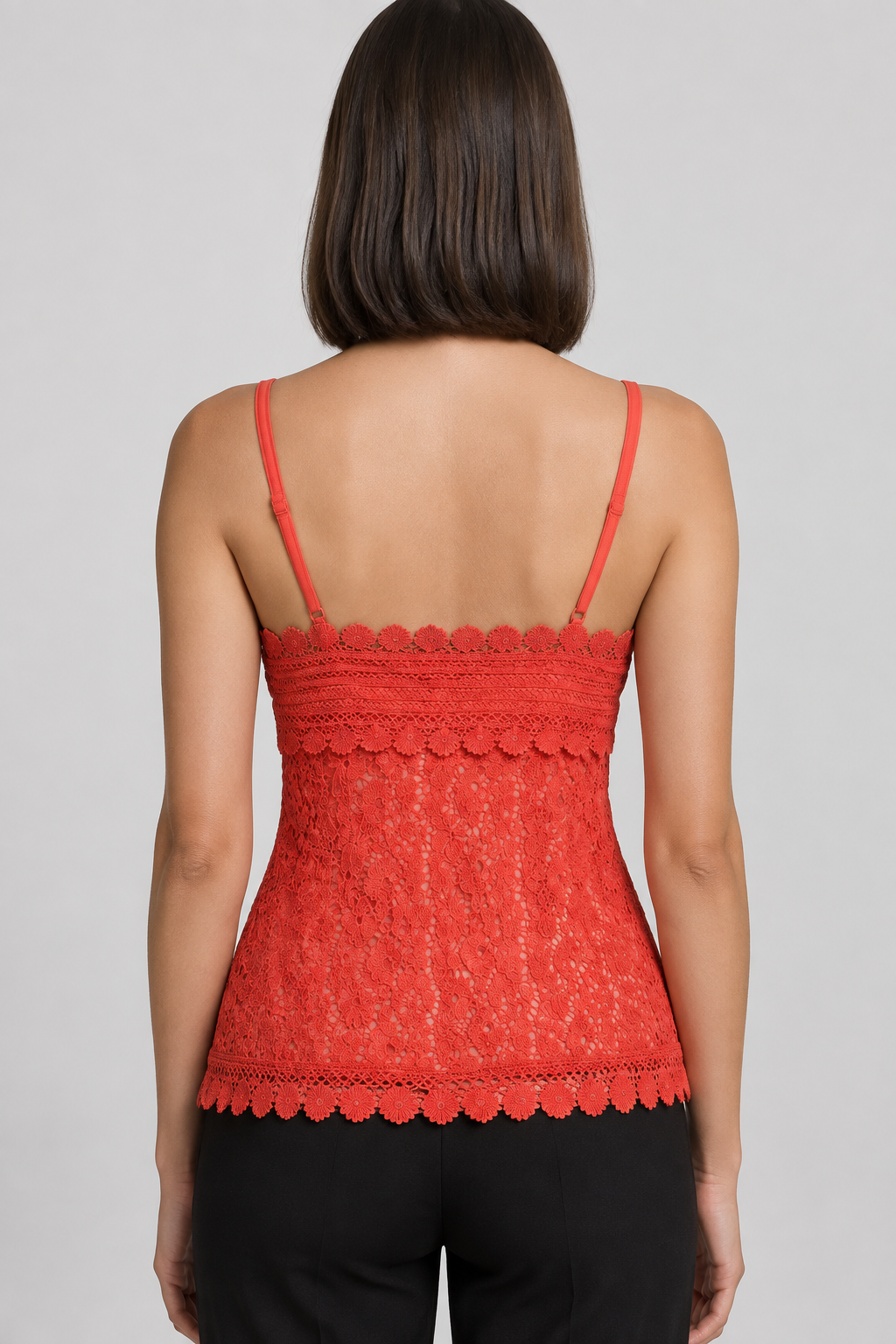 YAS Damen Top Rot Größe M