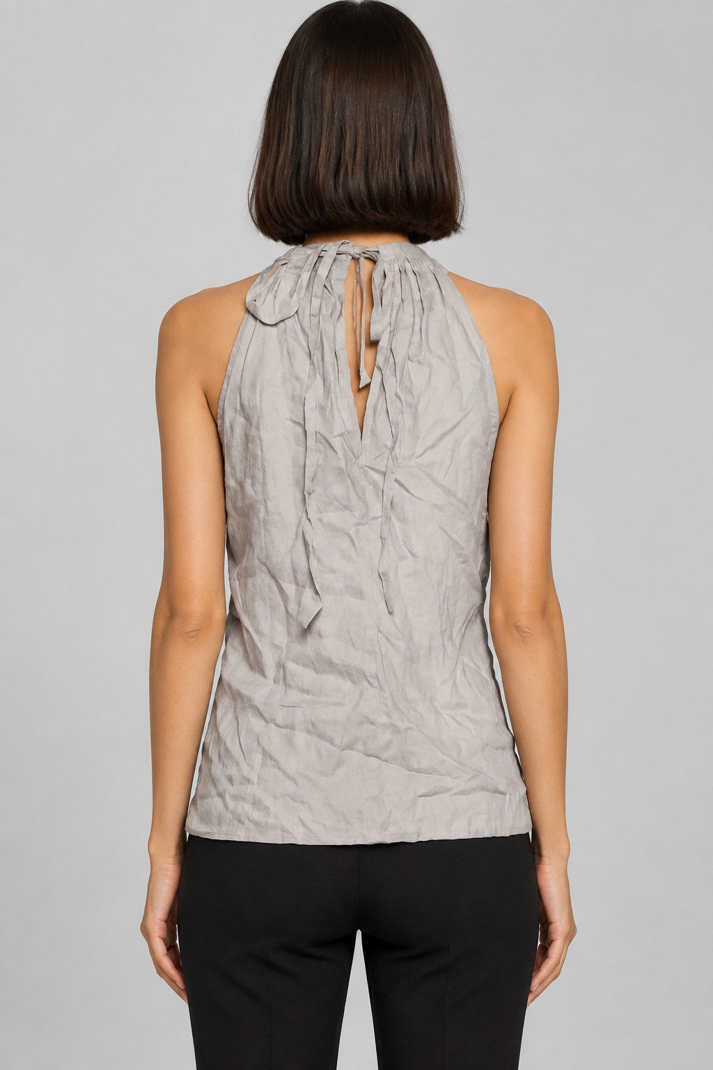 Zara Damen Top Grau Größe XL