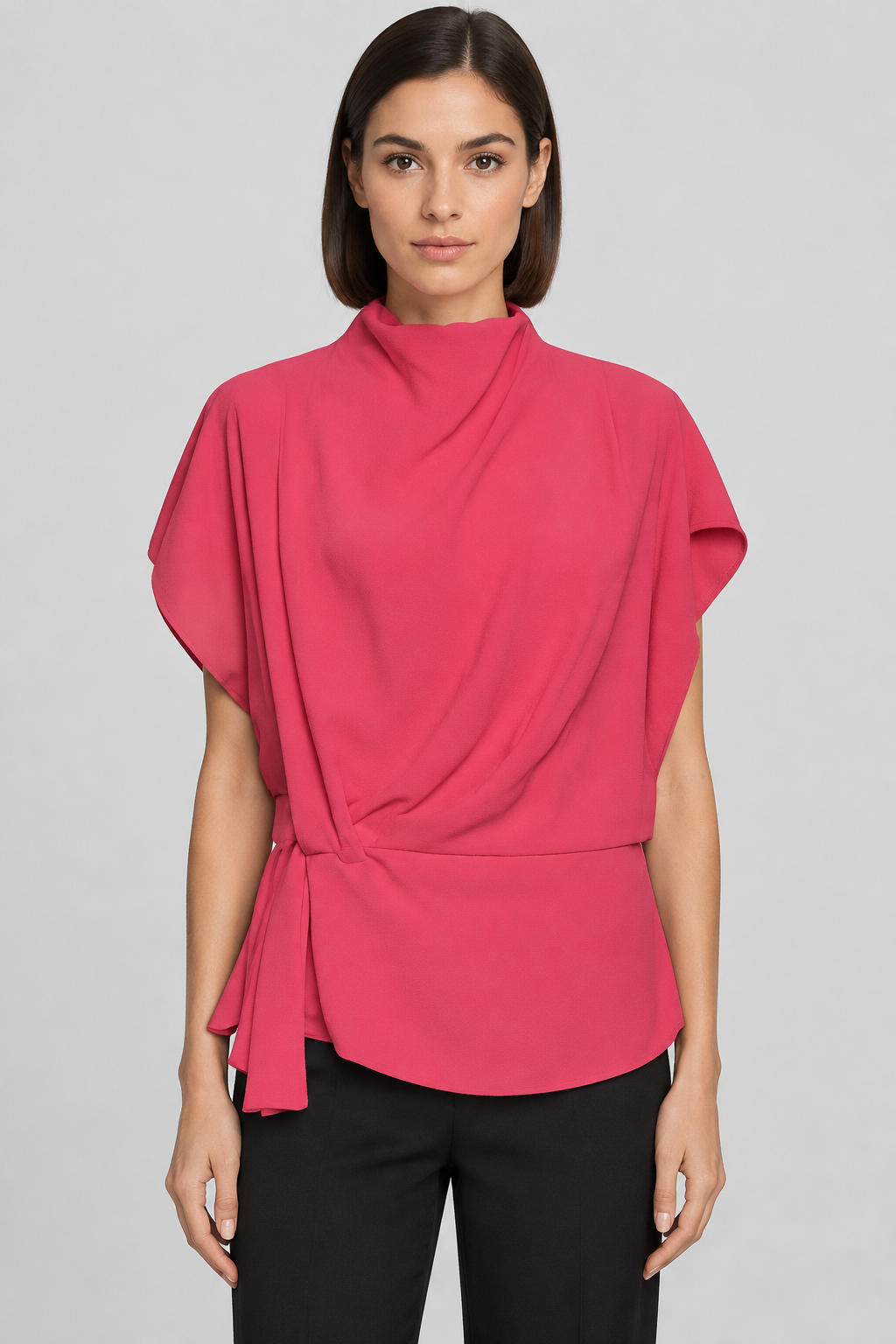 Zara Damen Top Rot Größe XL