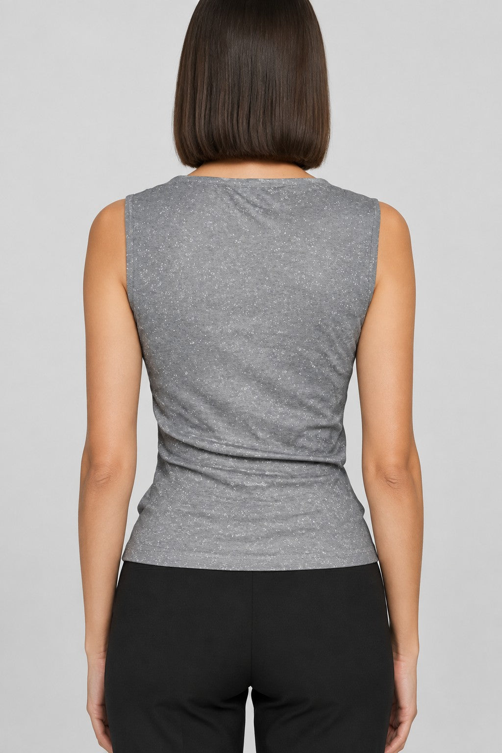 Cider Damen Top Silber Größe M