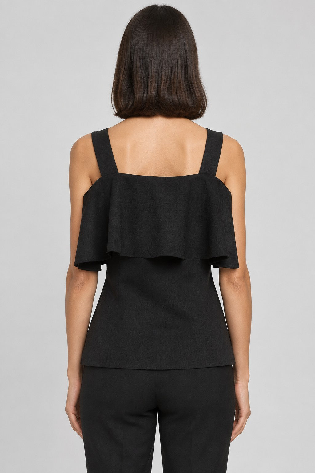 Lindex Damen Top Schwarz Größe S