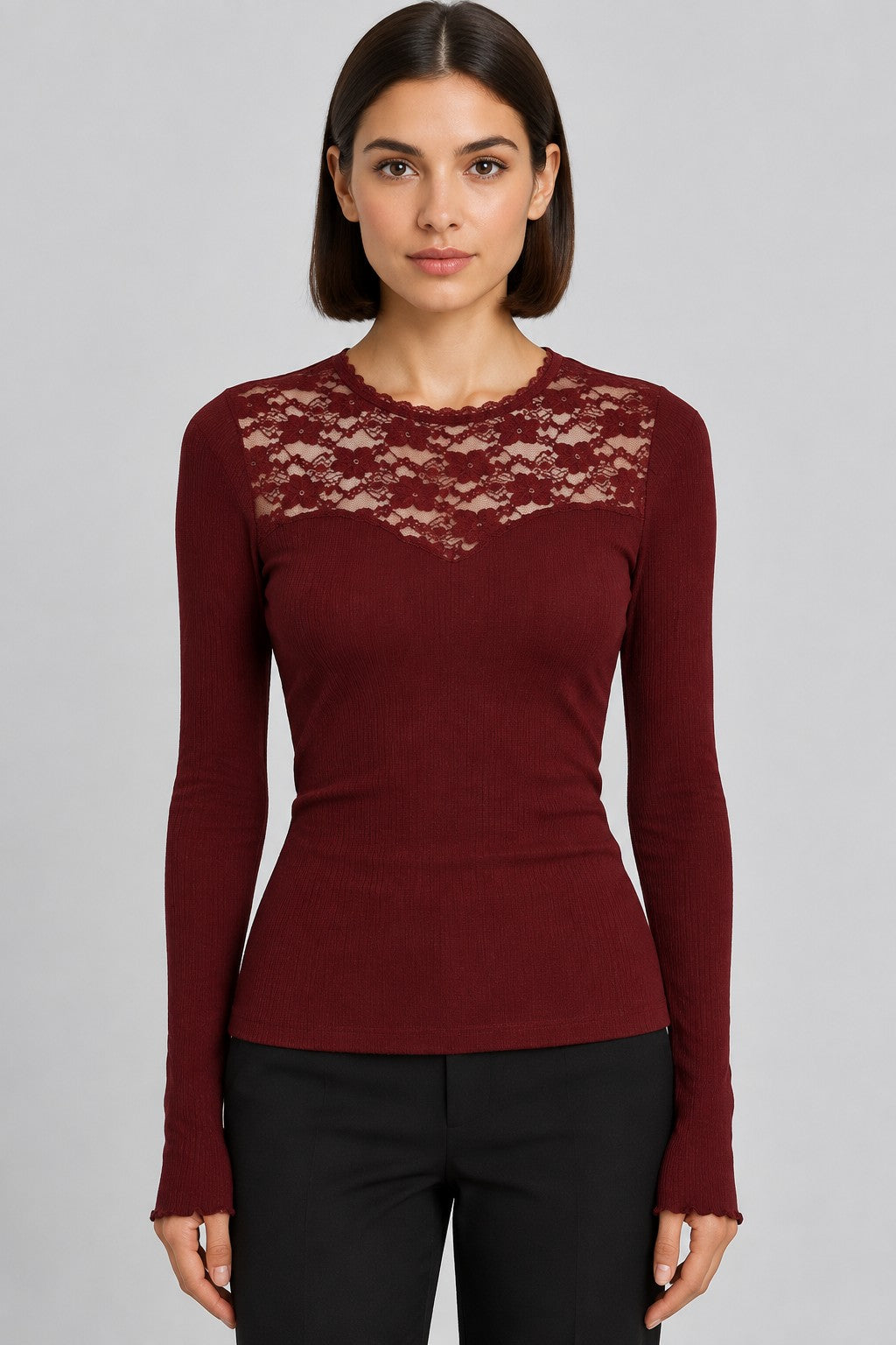 New Yorker Damen Top Rot Größe S