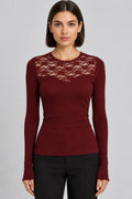New Yorker Damen Top Rot Größe S