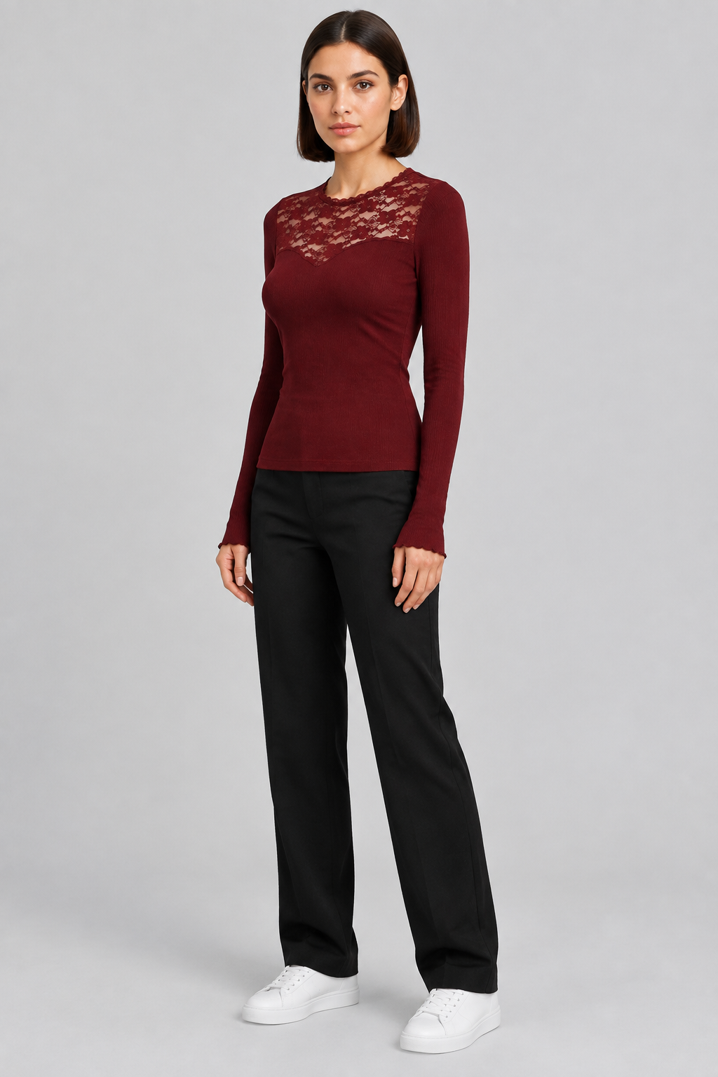 New Yorker Damen Top Rot Größe S