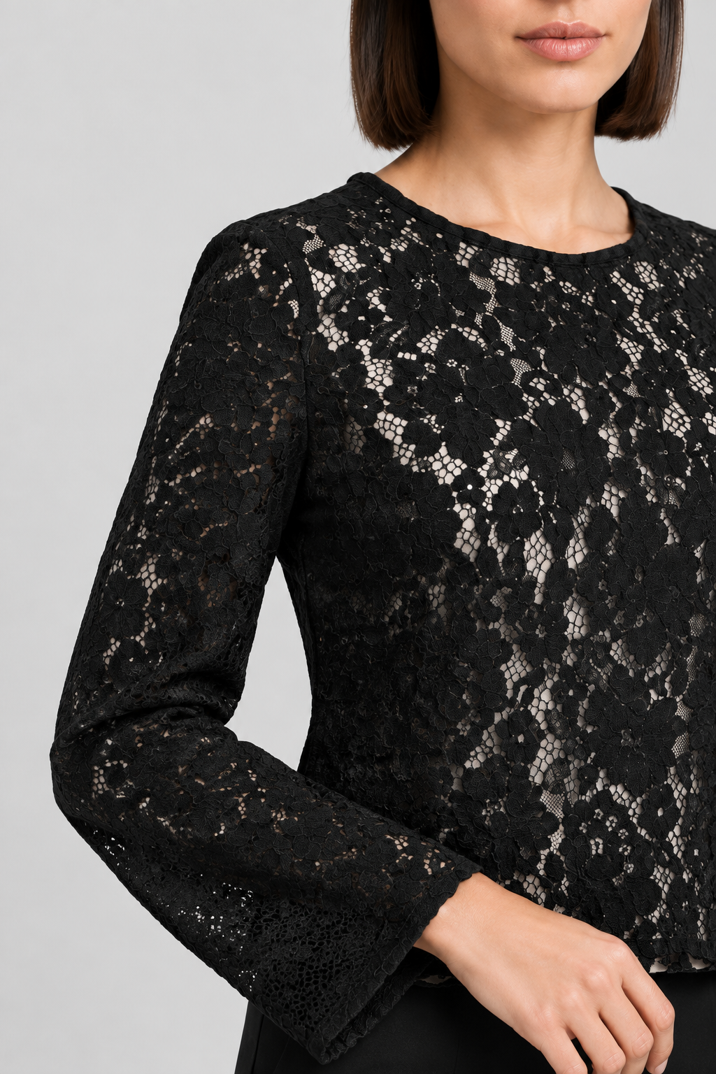 Pigalle Damen Top Schwarz Größe XS