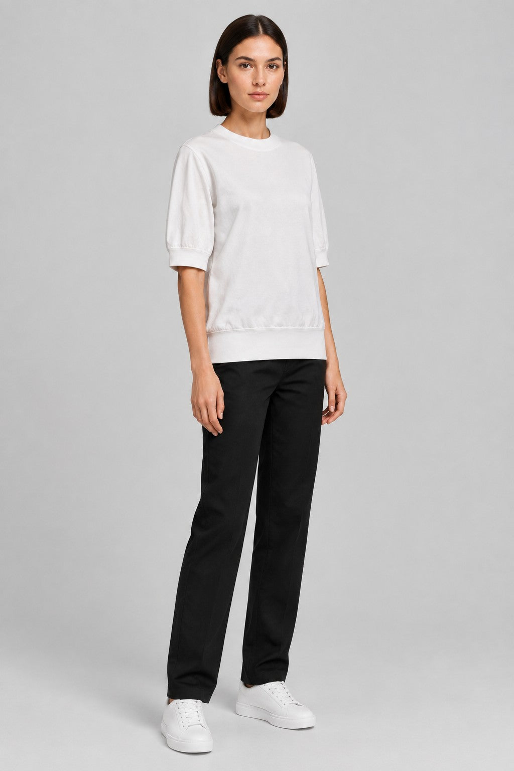 Saint Tropez Damen Top Weiß Größe 2XL