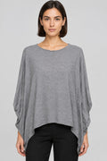 COS Damen Top Grau Größe L