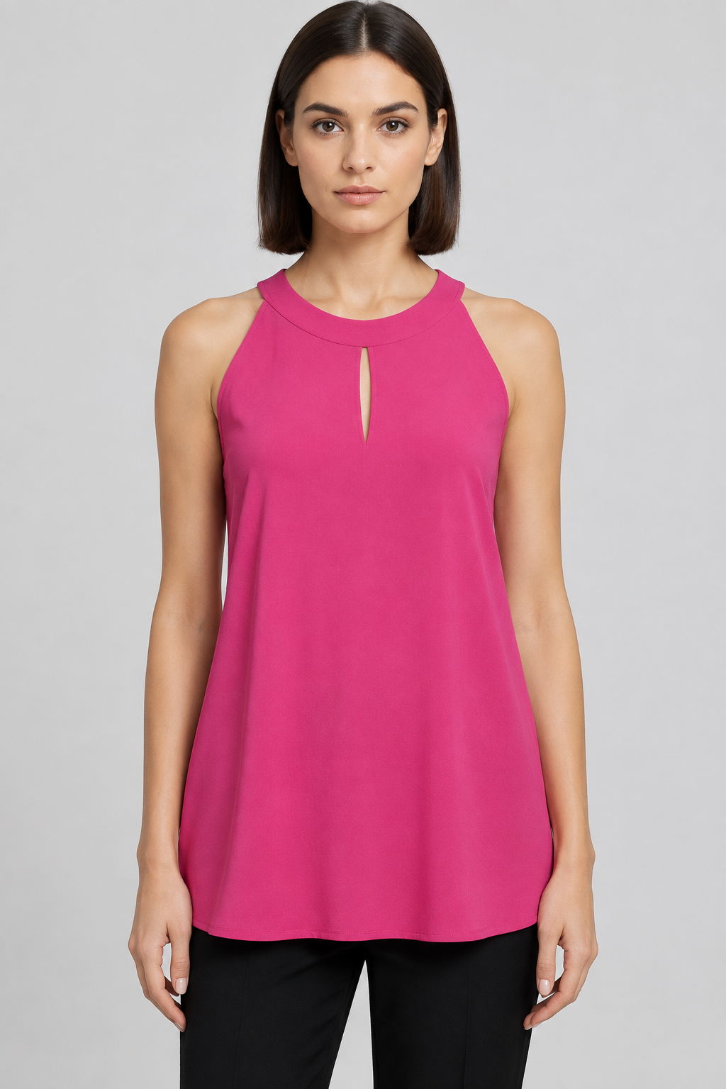 ESPRIT Damen Top Pink Größe XXL