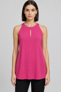 ESPRIT Damen Top Pink Größe XXL