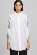 H&M Damen Top Weiß Größe XXL