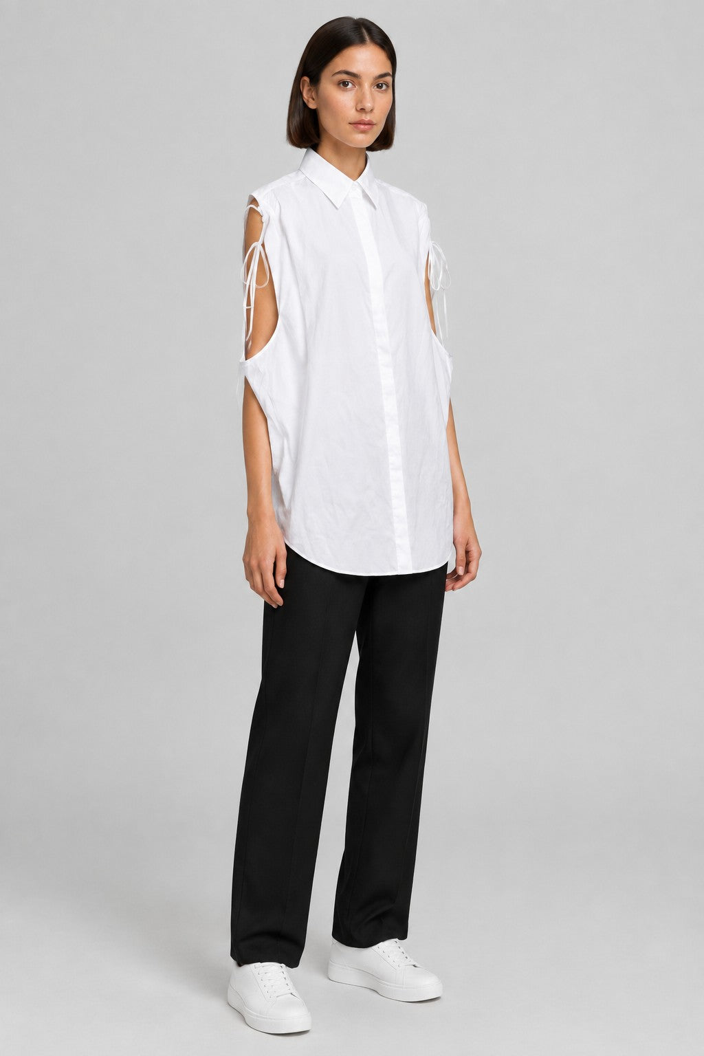 H&M Damen Top Weiß Größe XXL