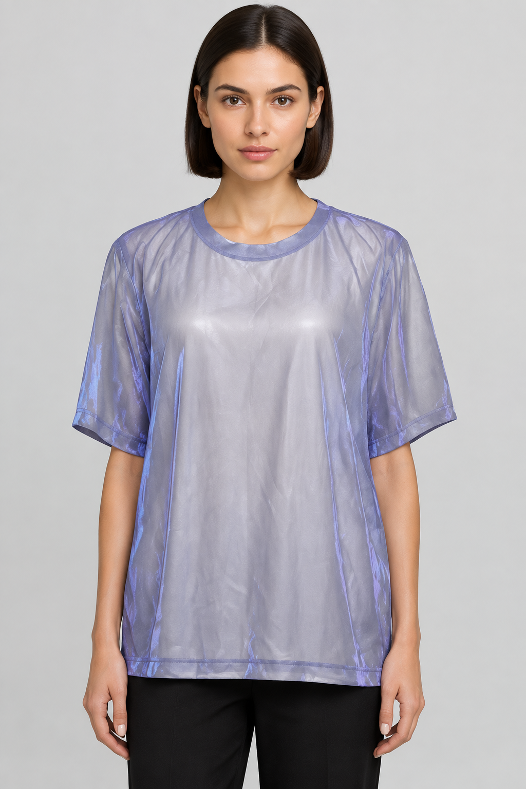 Monki Damen Top Blau Größe XL
