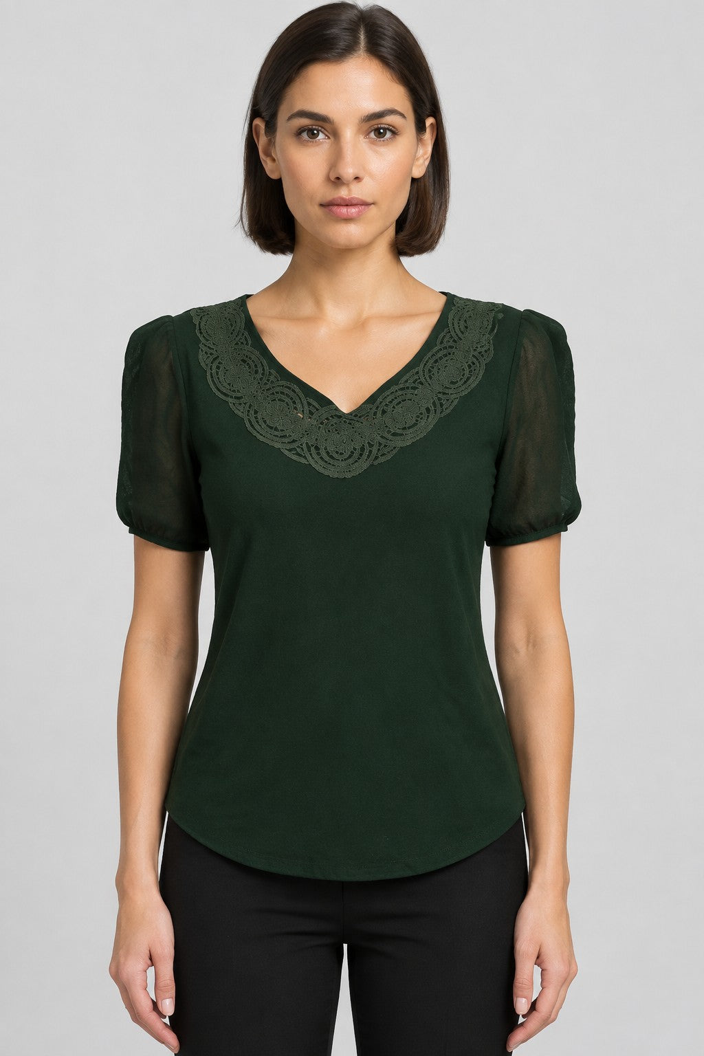 Munthe plus Simonsen Damen Top Grün Größe S