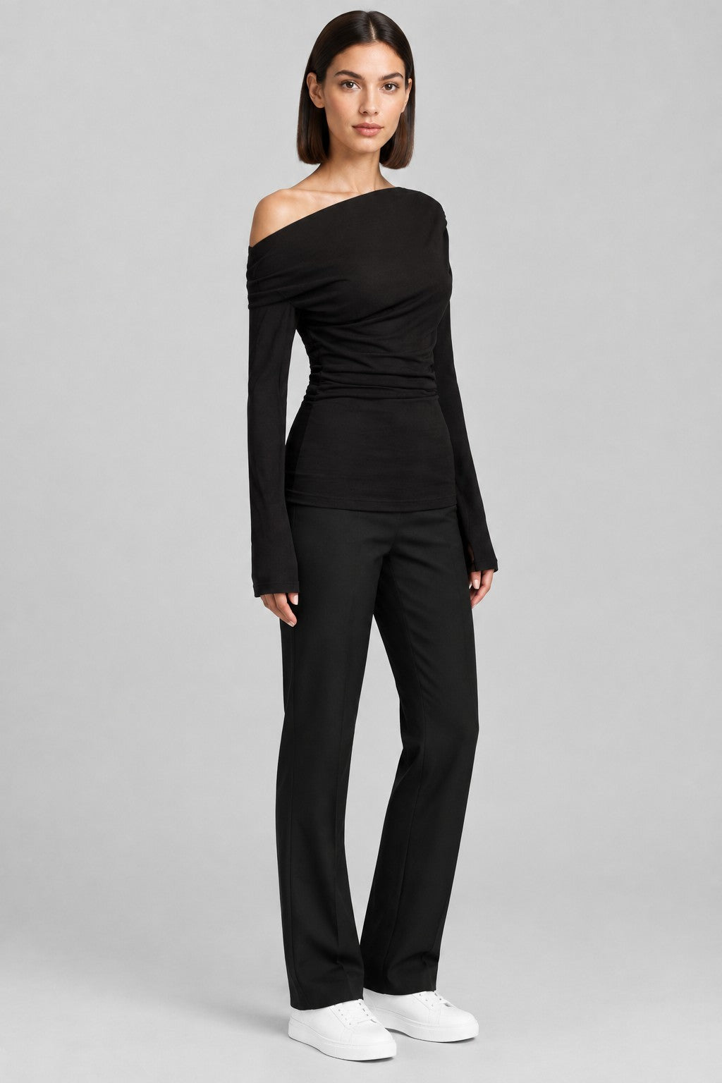 NA-KD Damen Top Braun Größe XS