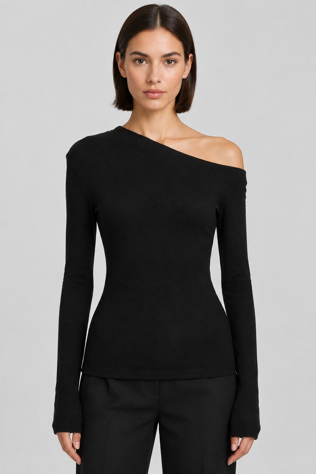 NA-KD Damen Top Schwarz Größe S