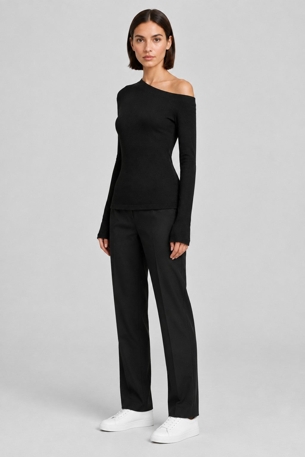 NA-KD Damen Top Schwarz Größe S