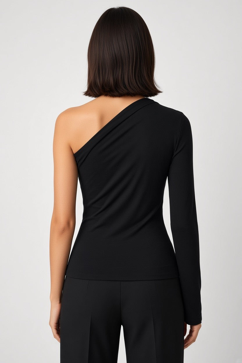 NA-KD Damen Top Schwarz Größe S