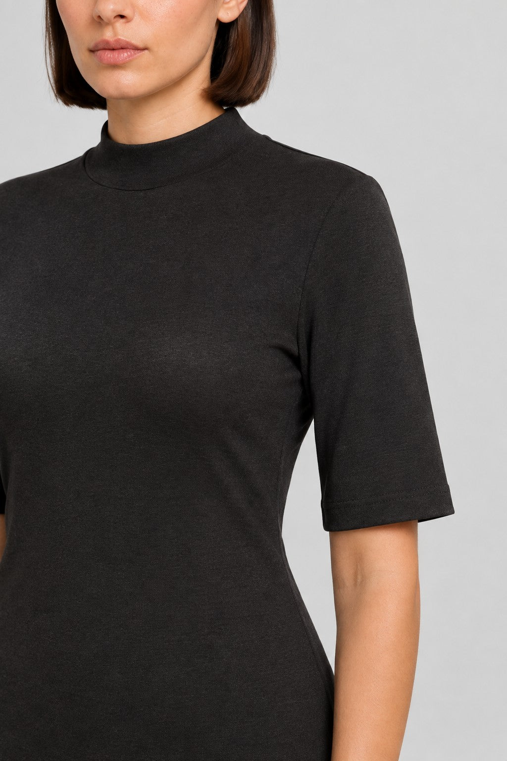 Zara Damen Top Grau Grün Größe S