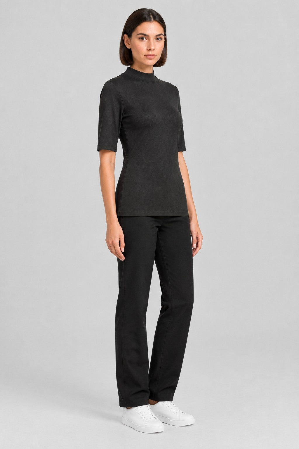 Zara Damen Top Grau Grün Größe S
