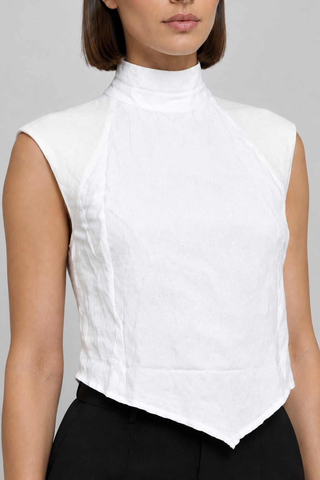 Zara Damen Top Weiß Größe XS