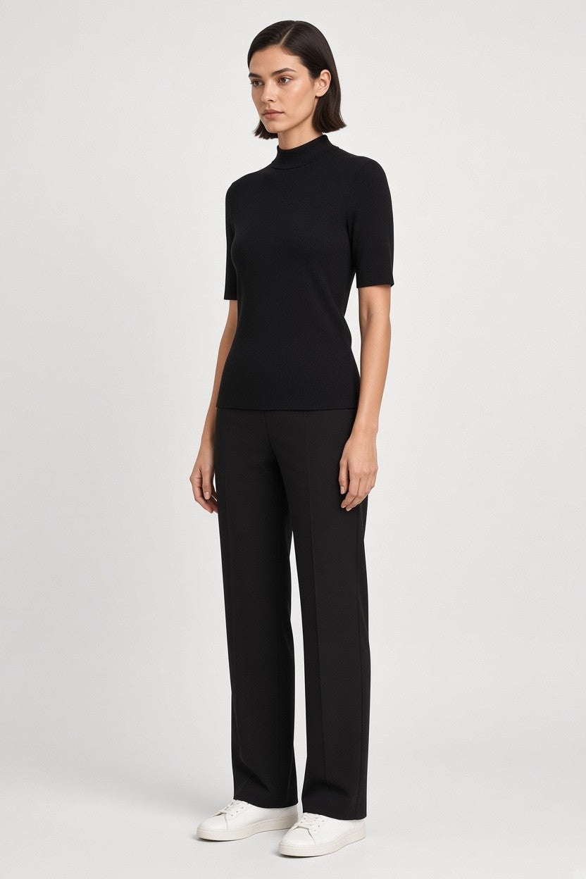 Bik Bok Damen Top Schwarz Größe S