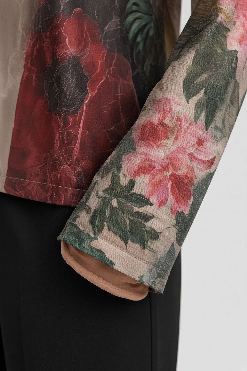 Desigual Damen Top Mehrfarbig Größe XL