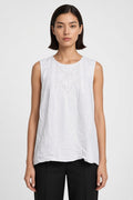ESPRIT Damen Top Weiß Größe XXL